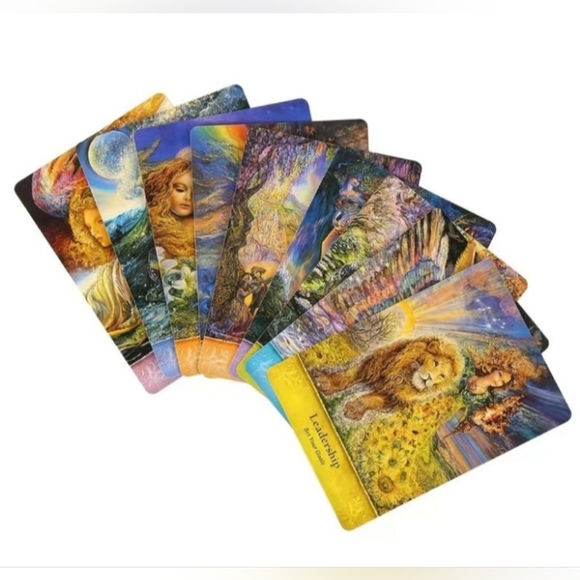 FREE CRYSTALS!! + NEW Mystical Wisdom Card Deck by Gaye Guthrie & Josephine Wall - Picture 3 of 9